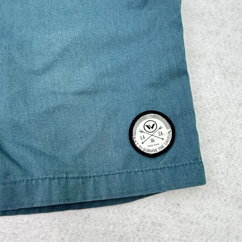 Shaun White Shorts Boys Large 12-14 Blue Elastic Waist Drawstring Skate Casual